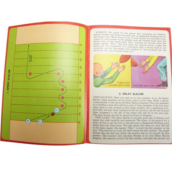 Vintage Campbell Soup Grid Kid Official Training Manual Club Pamphlet Membership - Picture 3 of 5